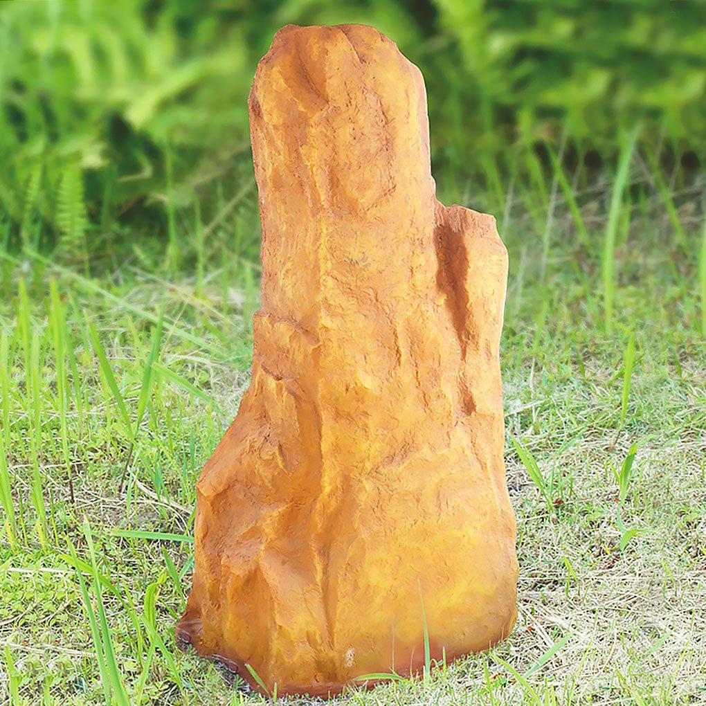 simulated stone resin led landscape lighting decorative outdoor lawn lamp