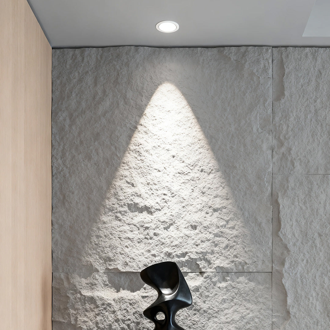 Ultra-Thin Minimalist LED Accent Spotlight with Anti-Glare Recessed Design