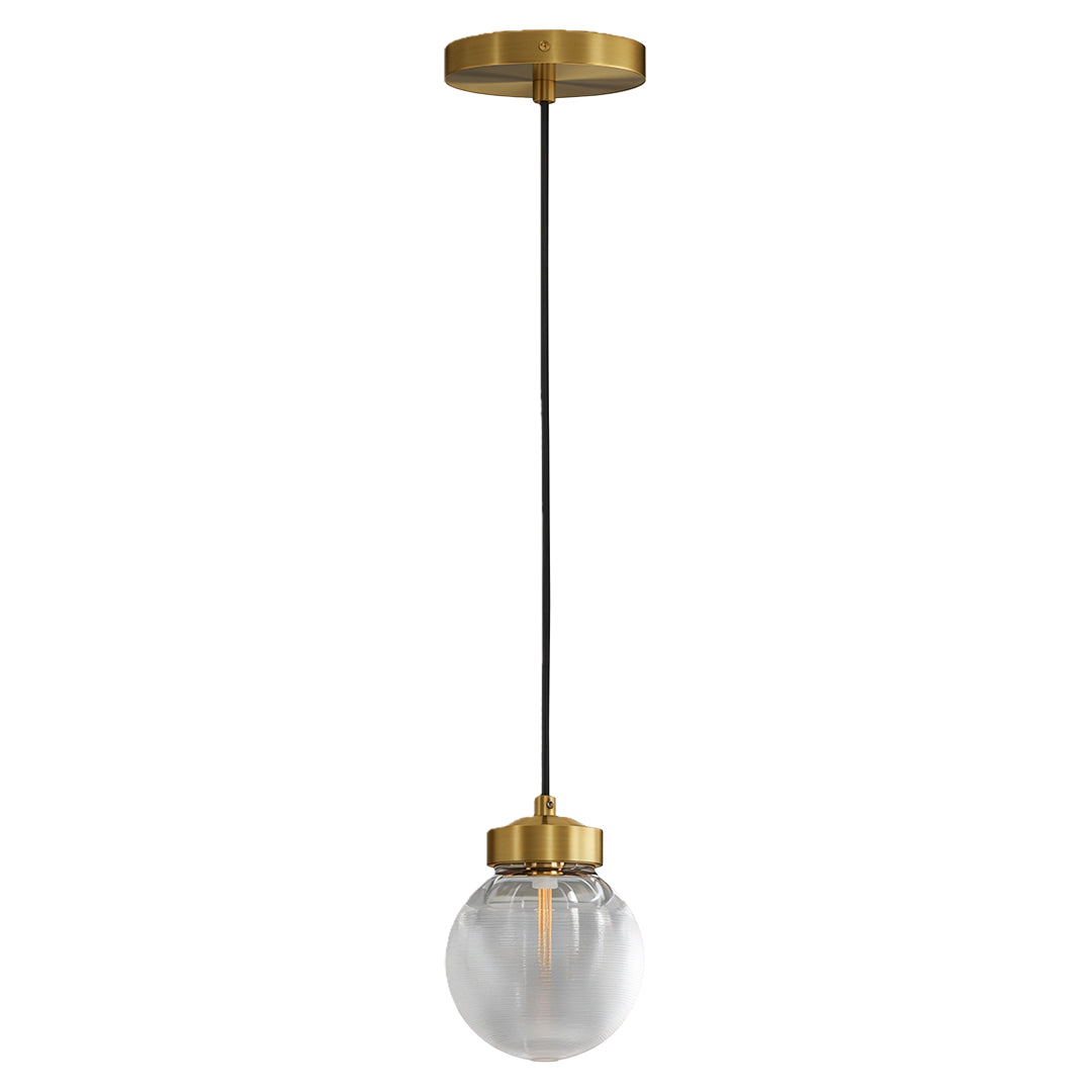 Contemporary Copper Chandelier — Solid Brass Frame, Clear Glass Shades, G9, 1- to 19-Light, Black / Chrome / Copper Finish
