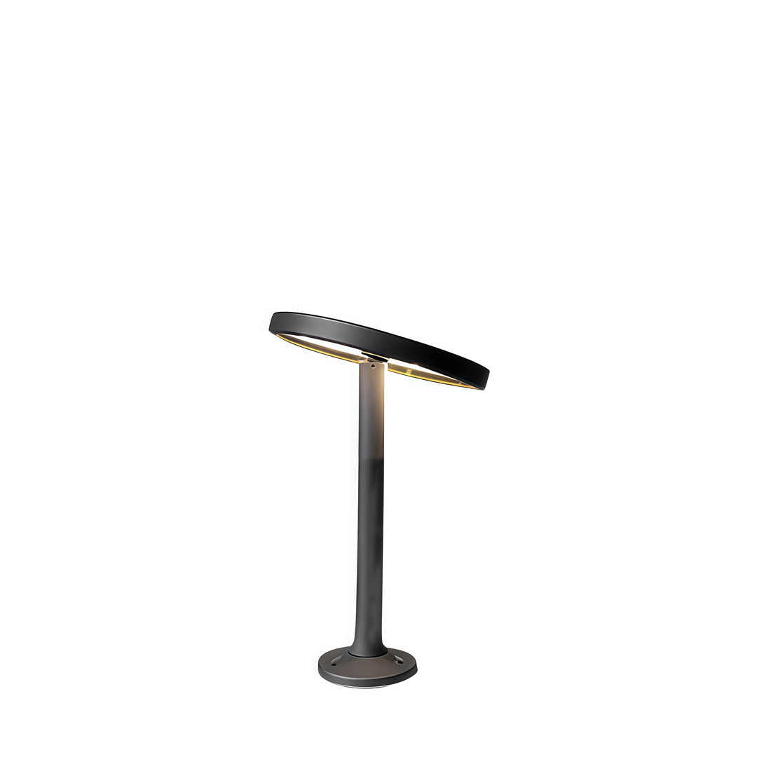 Modern Outdoor Path Light — Die-Cast Aluminum with Clear Glass Lens, LED, IP65, Hardwired, 4 Height Options (15.4" to 47.2")
