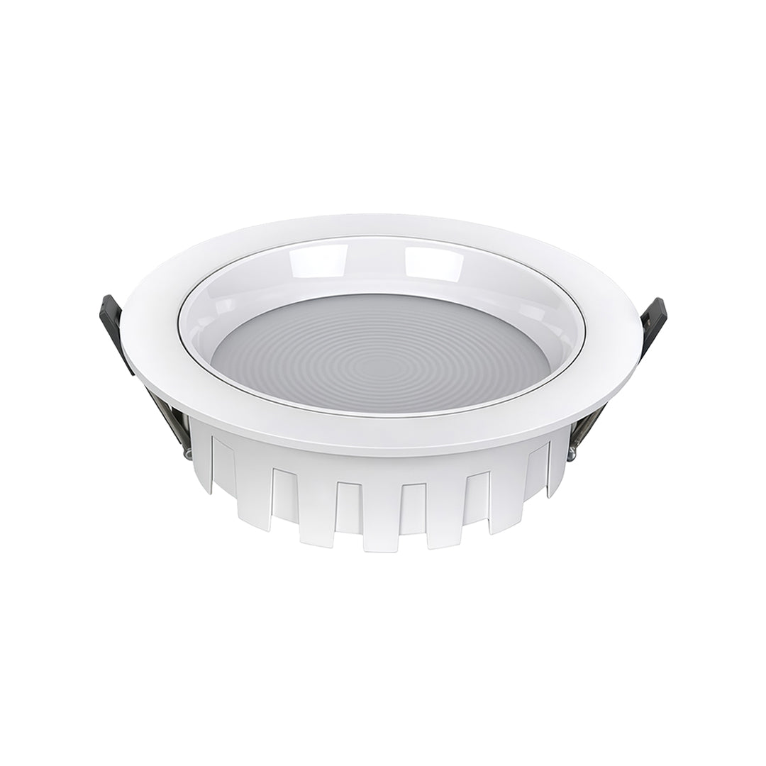 Anti-Glare LED Recessed Downlight — Aluminum & Acrylic, 2.5"–8", 12W–35W, 3000K / 4000K / 6000K