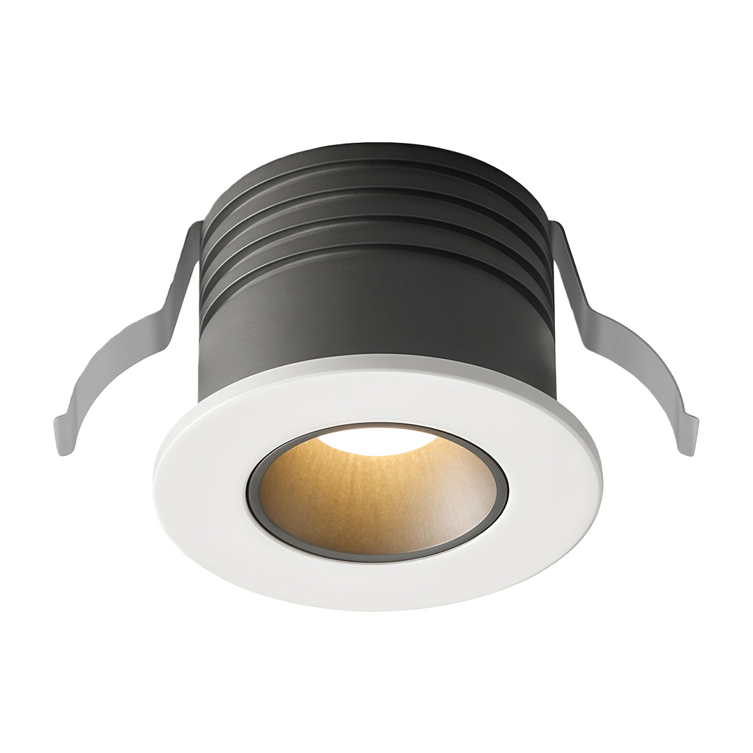 Miniature Anti-Glare Recessed LED Spotlight — Aluminum, 3W, 35mm & 45mm Open-Hole, 3000K / 4000K, CRI 90