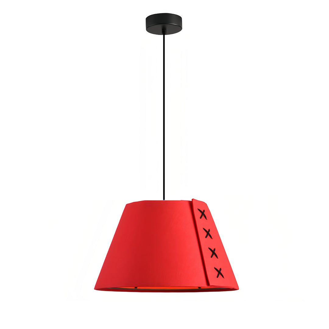 Acoustic PET Felt Bowl Pendant — Modern, E27, 13"–21" in 6 Colors, Sound-Absorbing