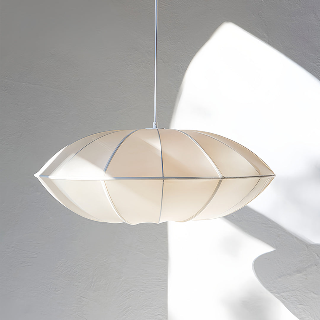 Vintage Lantern Pendant — Fabric Shade, E27, 5W LED 4000K, 30cm / 40cm / 50cm