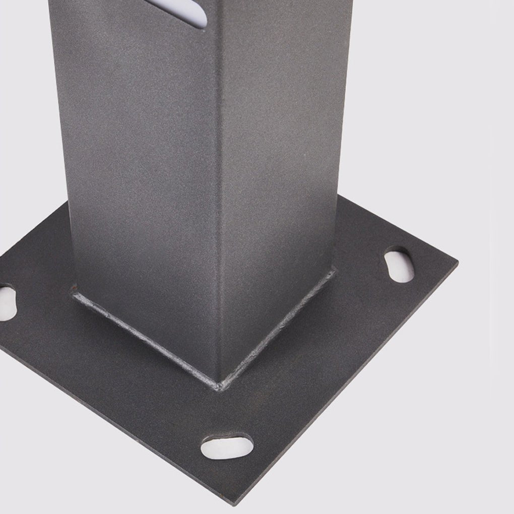 sleek and durable modern rectangular outdoor bollard lights