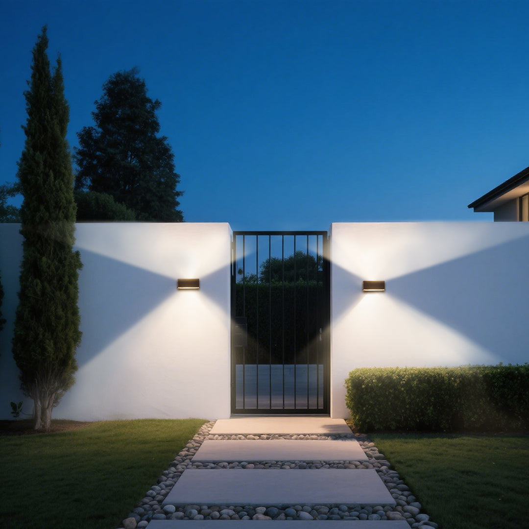 Minimalist Nordic Waterproof Outdoor Up and Down Wall Lights
