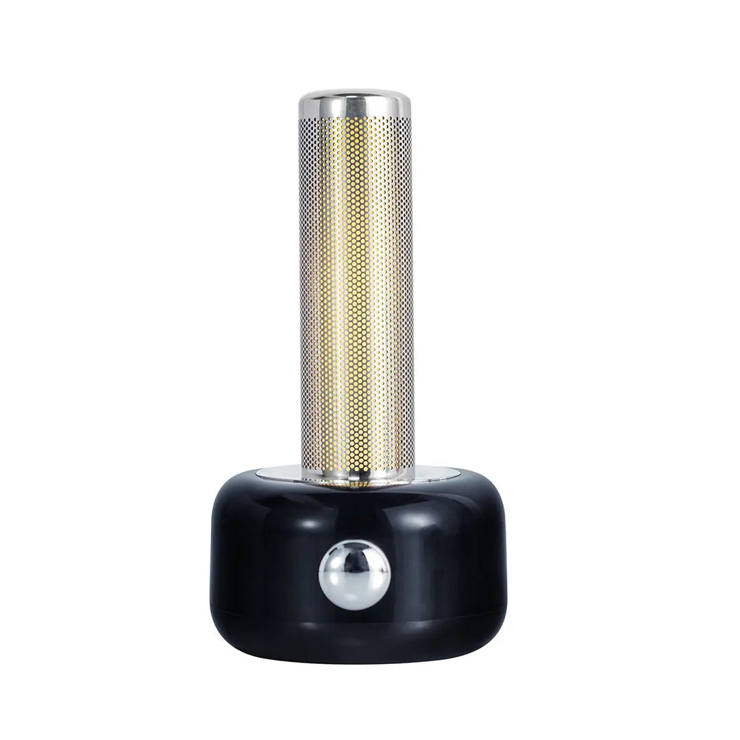 Sleek Minimalist Metal Ambient Table Lamp with RGB Audio Lighting Luxe