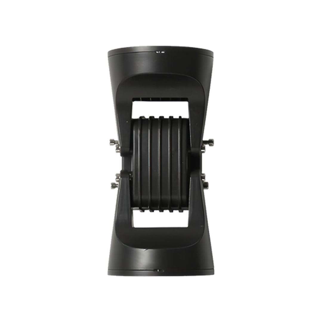 Two-Light Outdoor Wall Sconce — Die-Cast Aluminum and Glass, LED, IP65, 12W / 24W, Three-Color Temperature