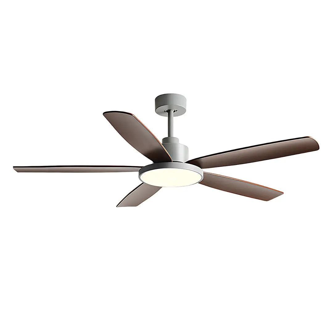 Nordic Style Chandelier Ceiling Fan with 5 Lights Luxe