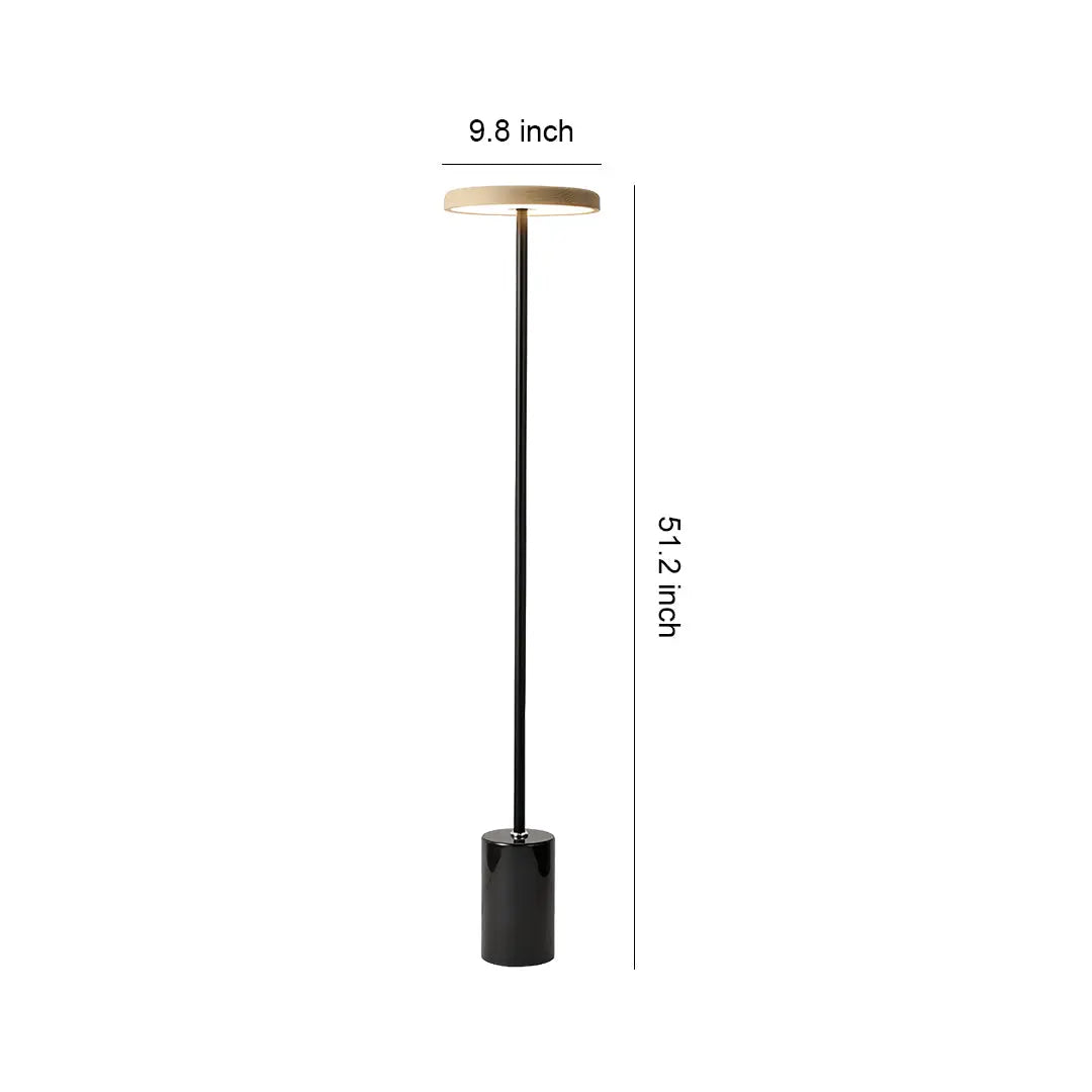 Modern Dimmable LED Minimalist Standing Uplight Floor Lamp Luxe