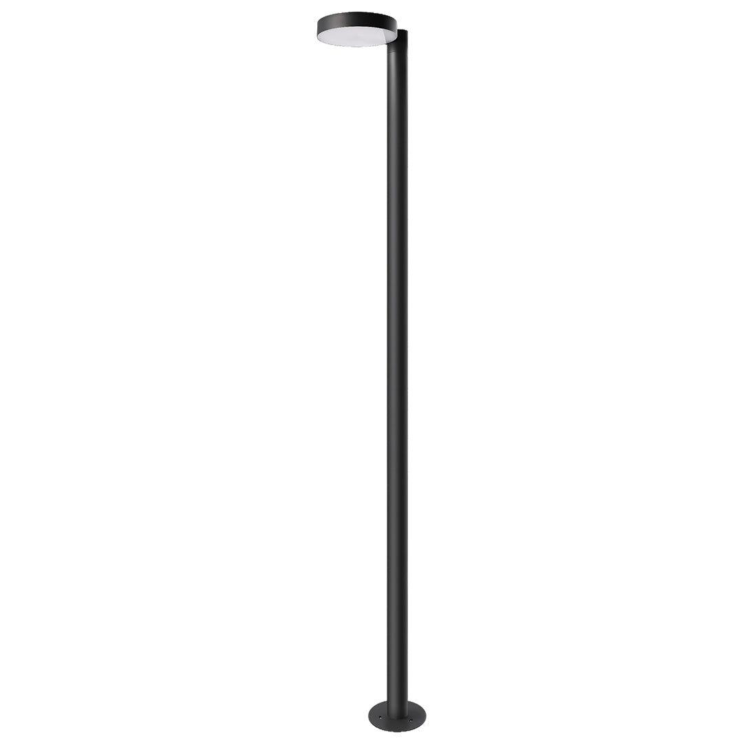 Solar Outdoor Street Light — Black Aluminum, 40W LED, Single or Double Head, 20000–40000mAh, IP65 Weatherproof