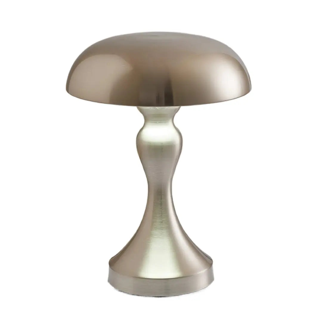 Creative Dimmable Retro Metal Mushroom Table Lamp - Iron Design Luxe