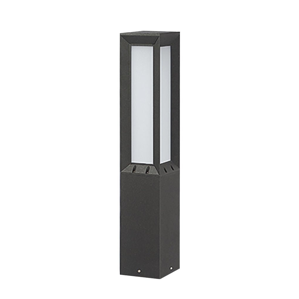 sleek weatherproof classic led tall bollard lights for landscape path lighting