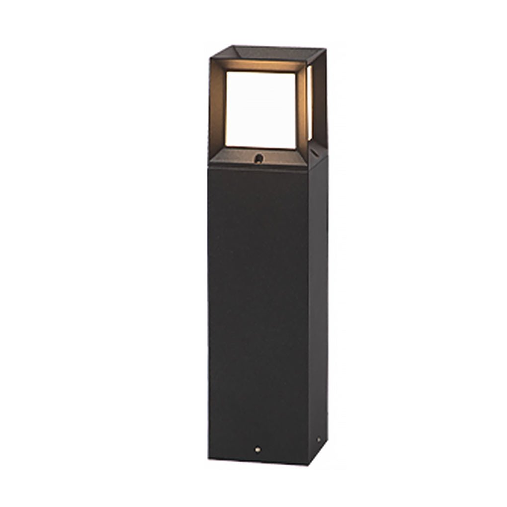 sleek weatherproof classic led tall bollard lights for landscape path lighting
