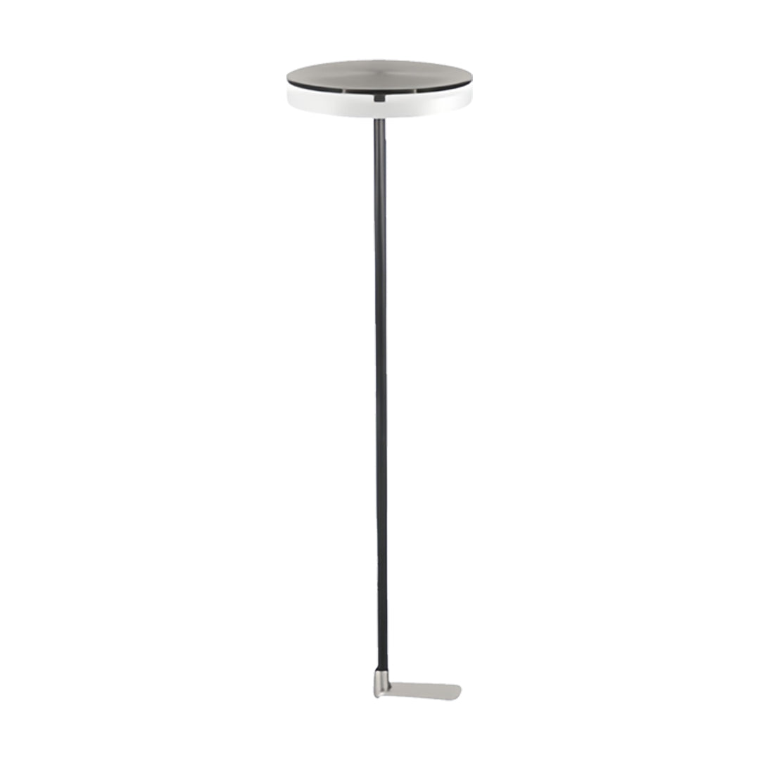 High-Pole Outdoor Path Light — Stainless Steel, Acrylic Shade, LED Warm White, IP65 Weatherproof