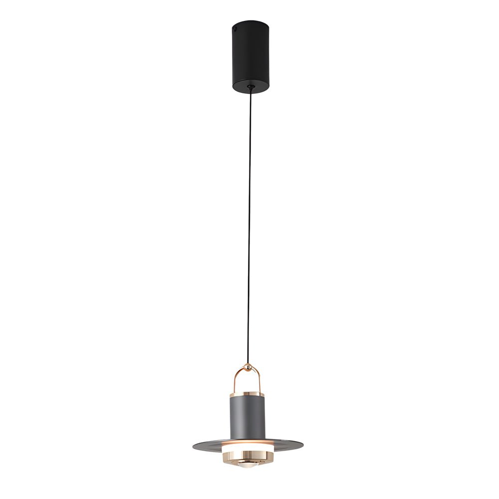 Nordic Hanging Pendant Lamp - Small, Simple, and Creative Metal and Glass LED Light