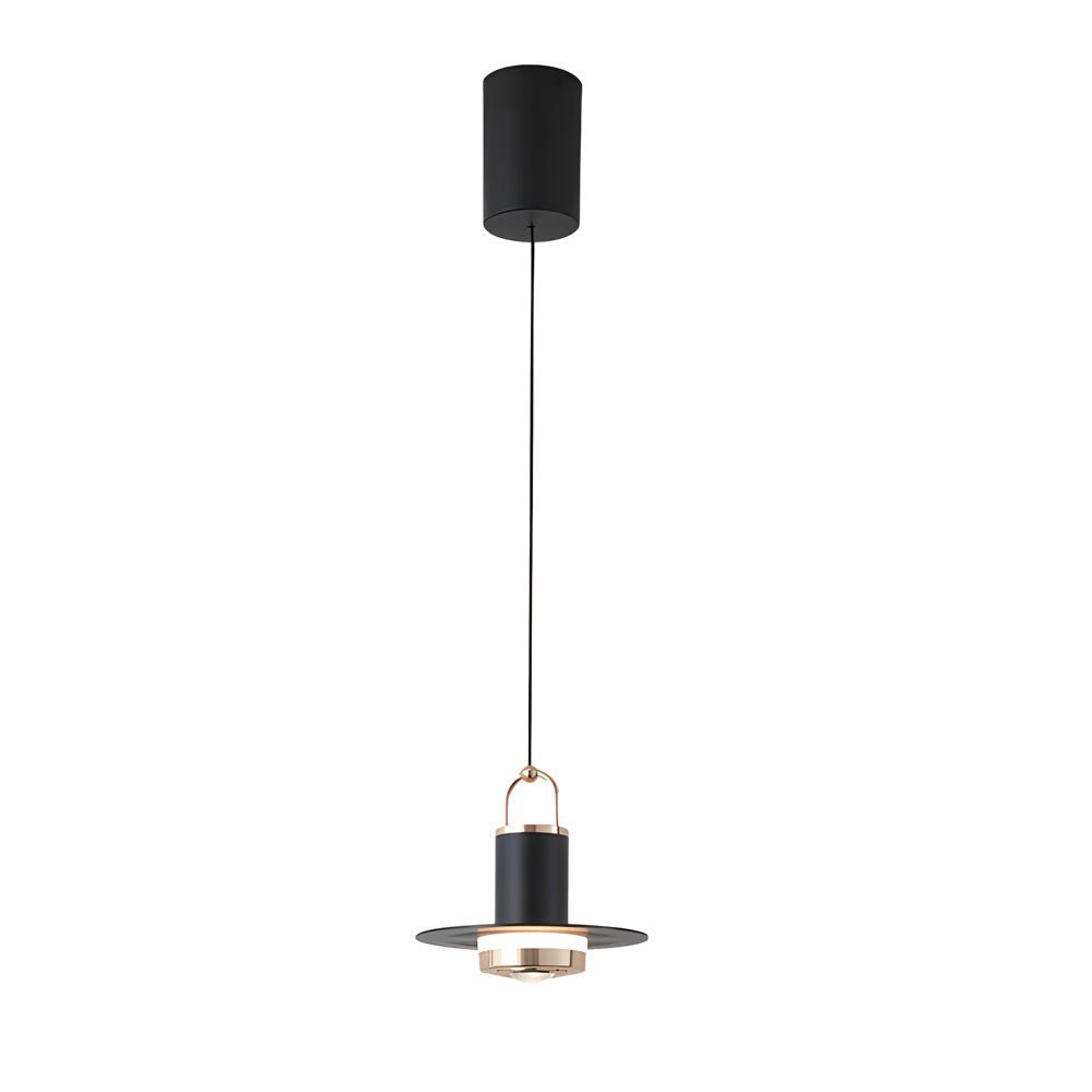 Nordic Hanging Pendant Lamp - Small, Simple, and Creative Metal and Glass LED Light