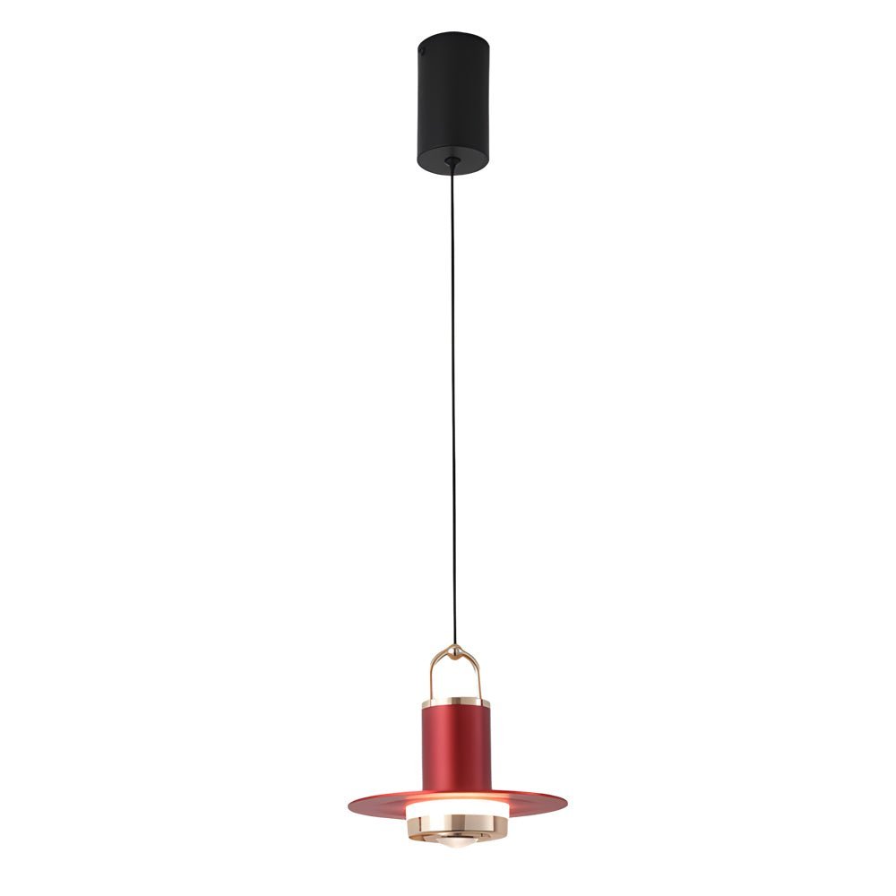 Nordic Hanging Pendant Lamp - Small, Simple, and Creative Metal and Glass LED Light