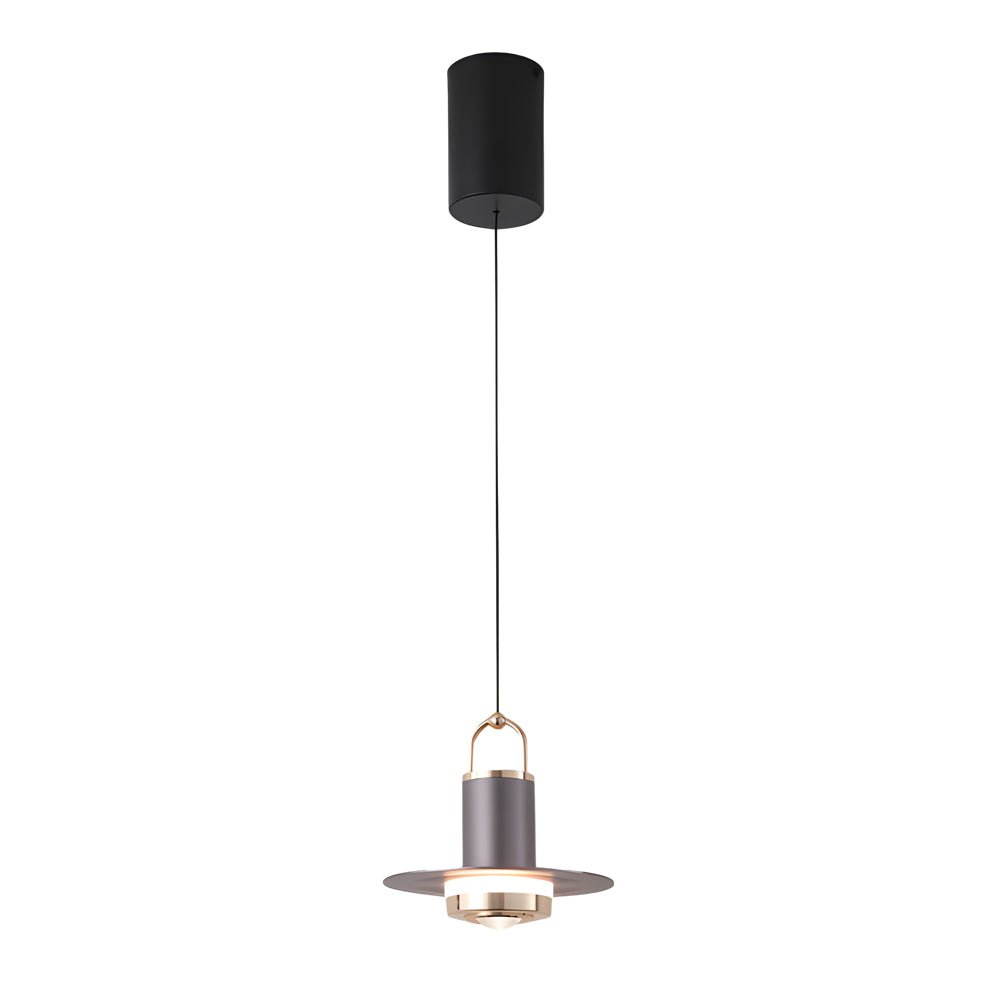 Nordic Hanging Pendant Lamp - Small, Simple, and Creative Metal and Glass LED Light