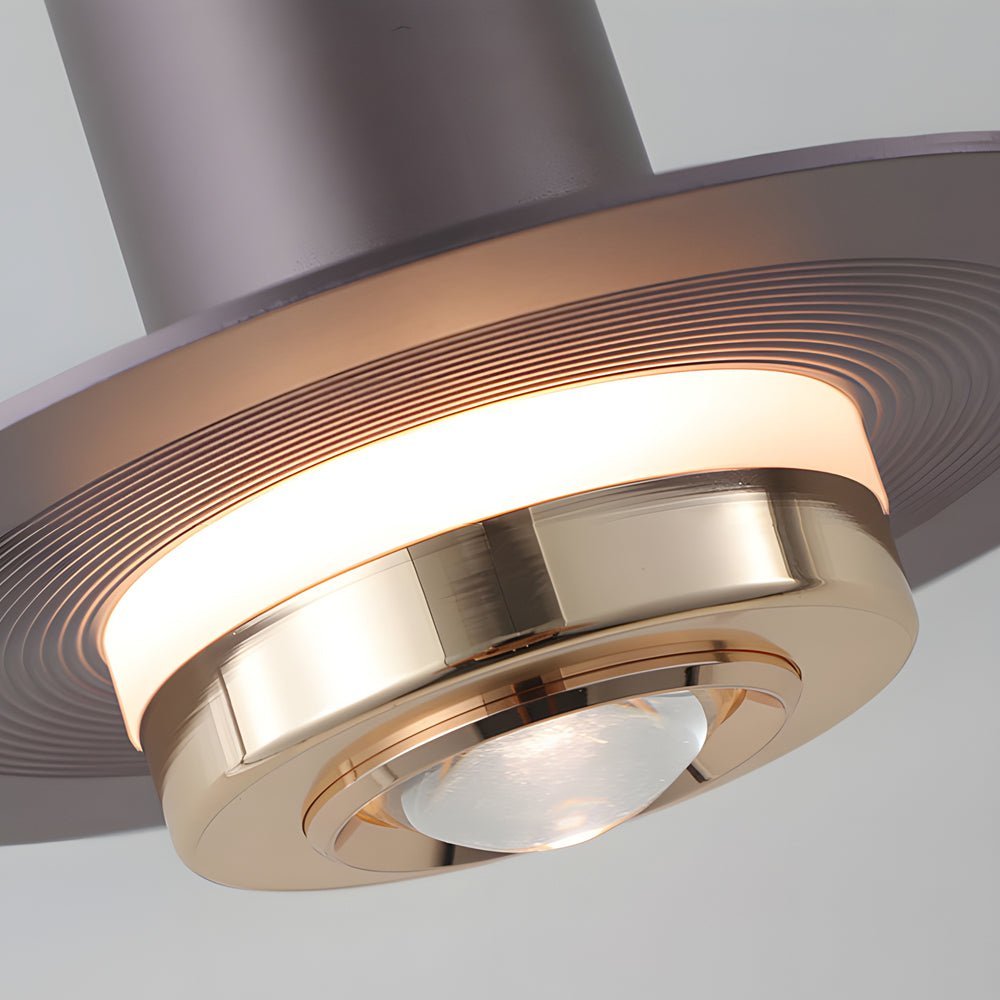 Nordic Hanging Pendant Lamp - Small, Simple, and Creative Metal and Glass LED Light