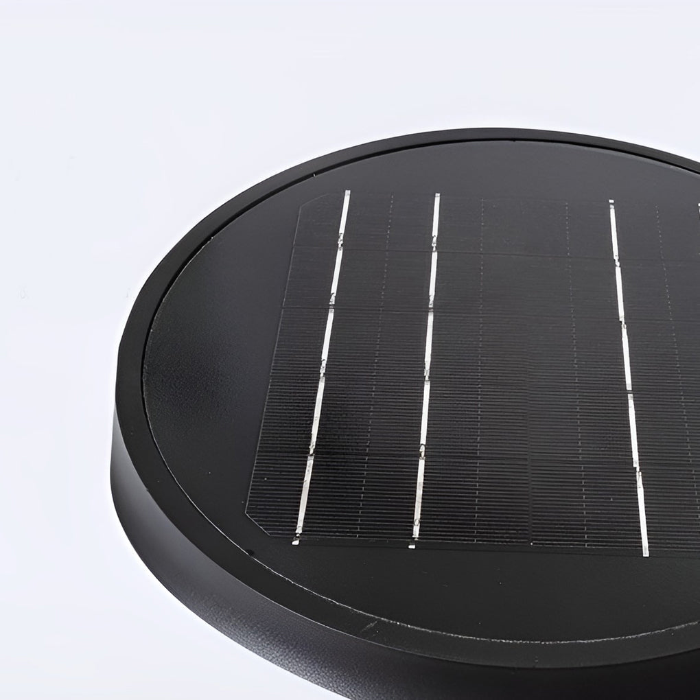 solar and wired outdoor lighting solutions black cylindrical led pathway bollard lights