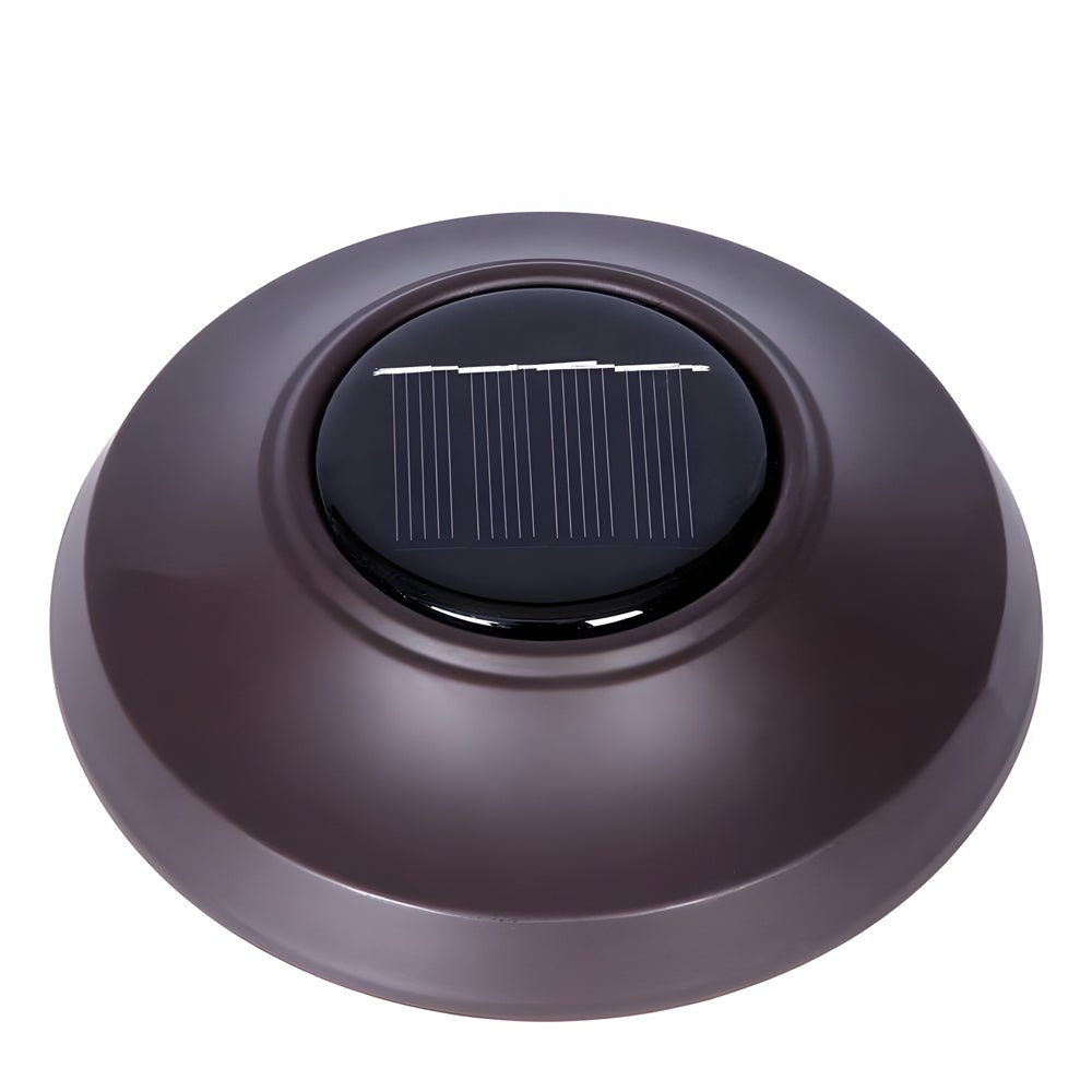 Retro-Modern Solar Path Light — Glass & Stainless Steel, LED Warm White, Waterproof Stake