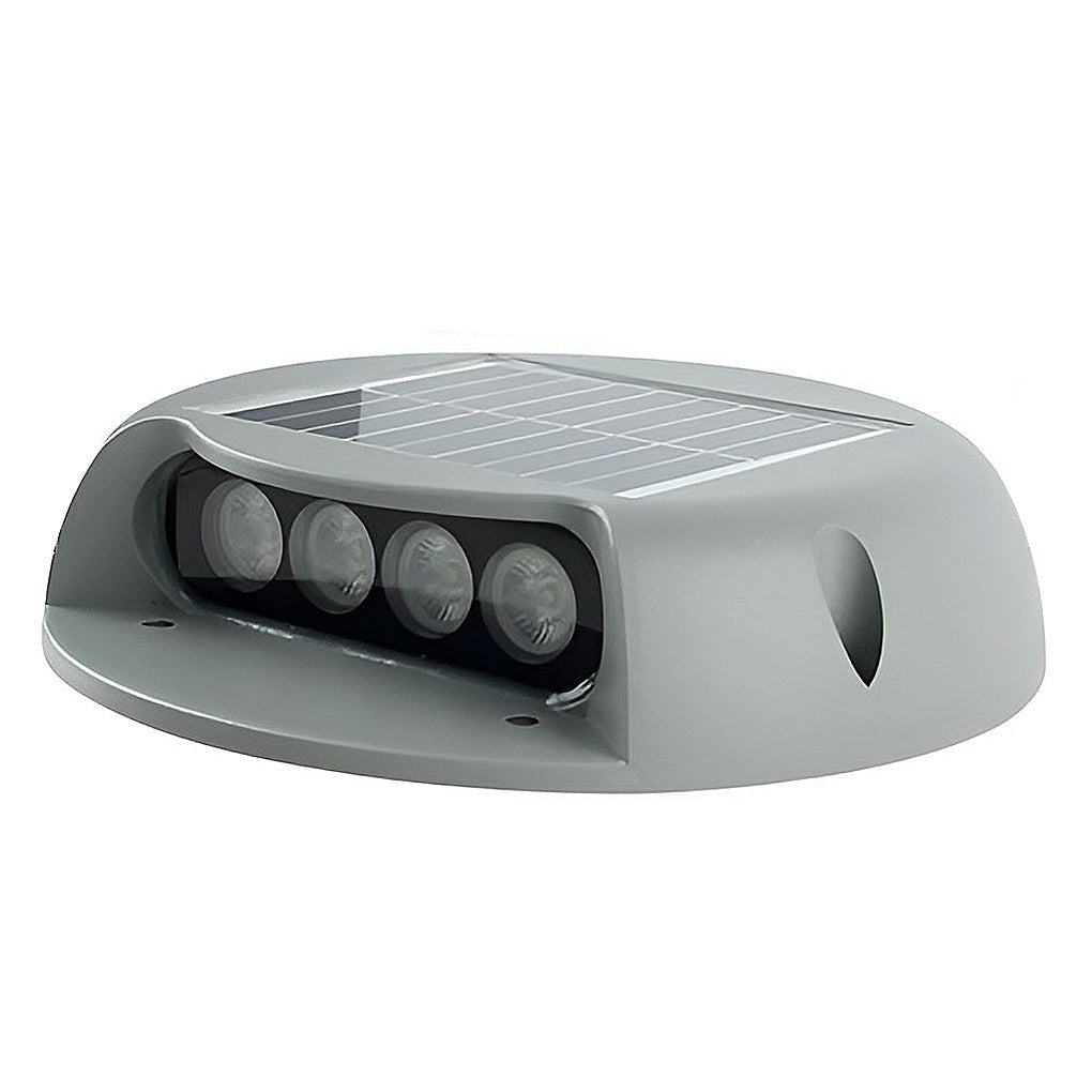 solar led flush mount step lights for wall protection ideal for stairway and landscape lighting