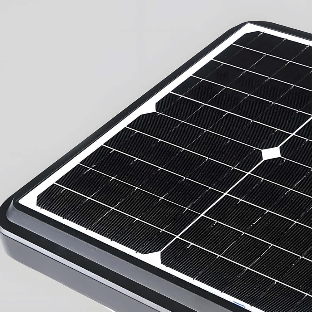 solar led square post street light 1 light black 98 in118 in