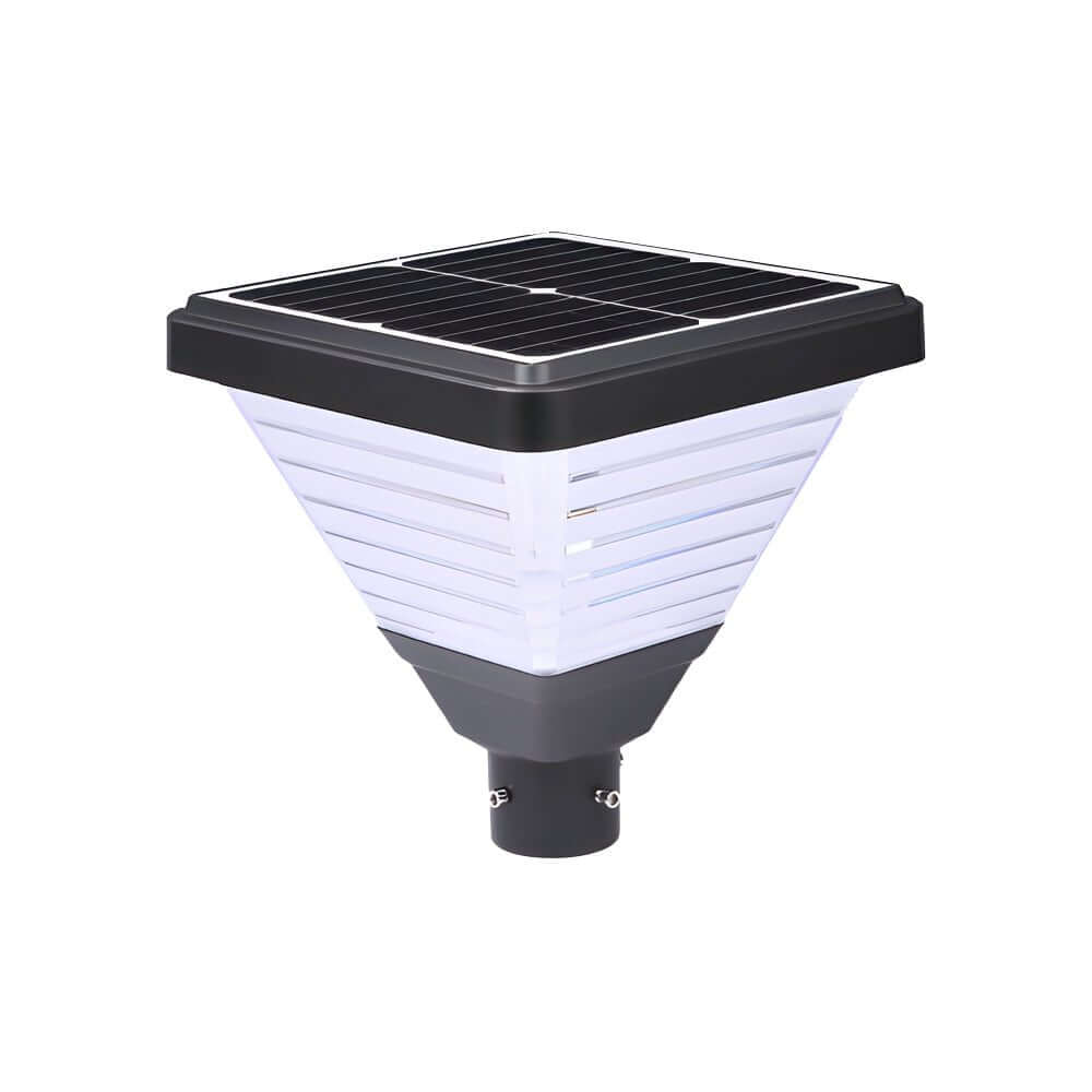 solar led square post street light 1 light black 98 in118 in