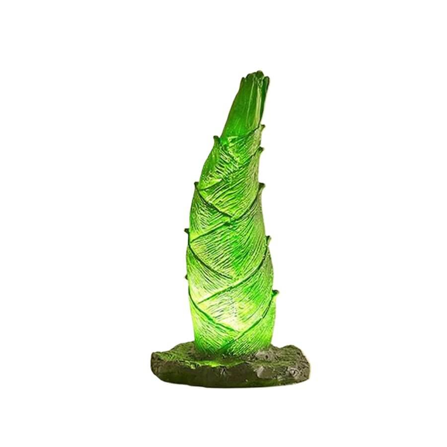 solar lifelike panda and bamboo garden animal lamp modern outdoor lawn decor