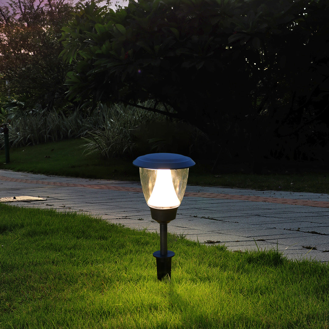 Minimalist Outdoor Path Light — Die-Cast Aluminum, 8W OSRAM LED, 3000K, IP65 Weatherproof, Black
