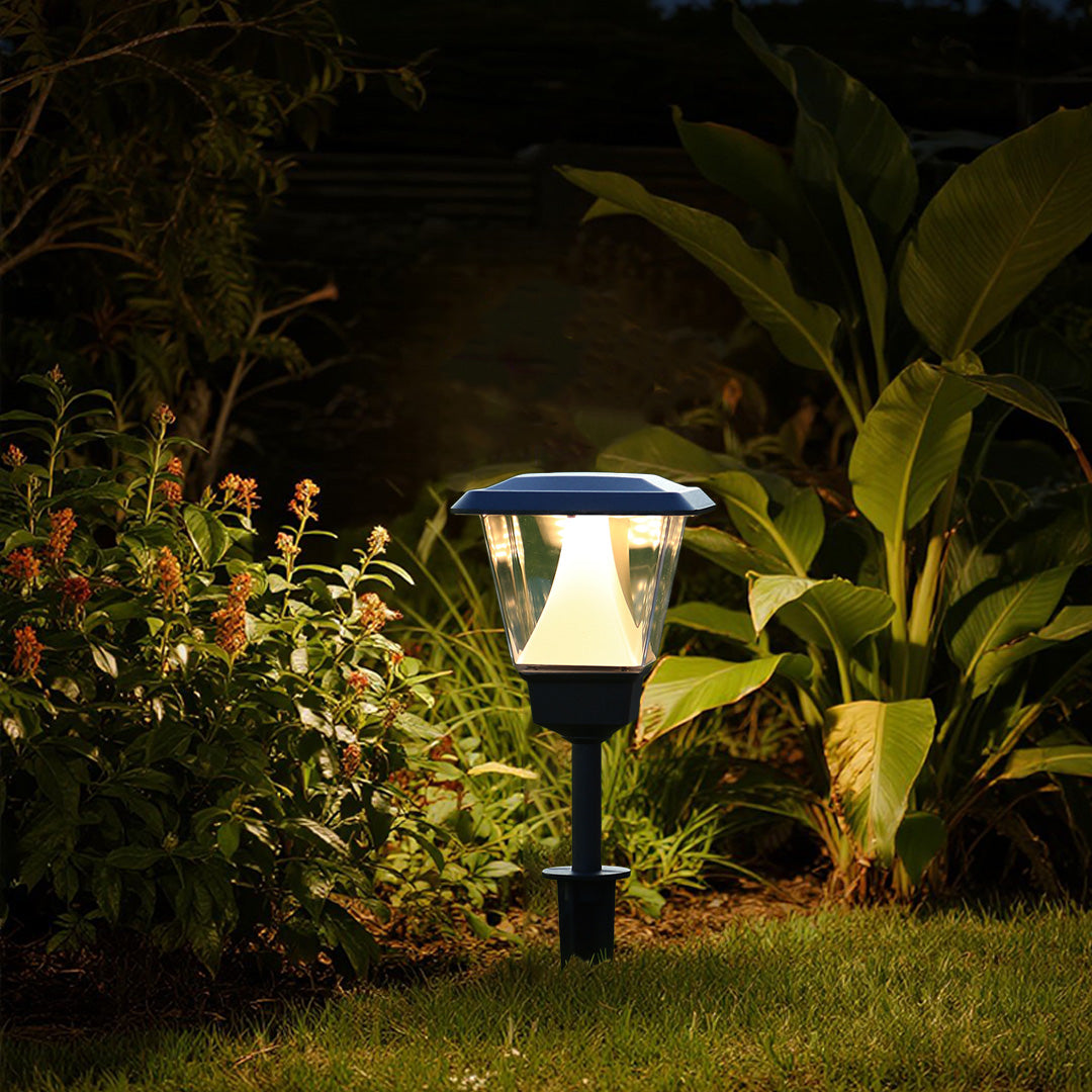 Modern Minimalist LED Path Light — Die-Cast Aluminum, 8W OSRAM, 3000K, IP65 Weatherproof, Matte Black