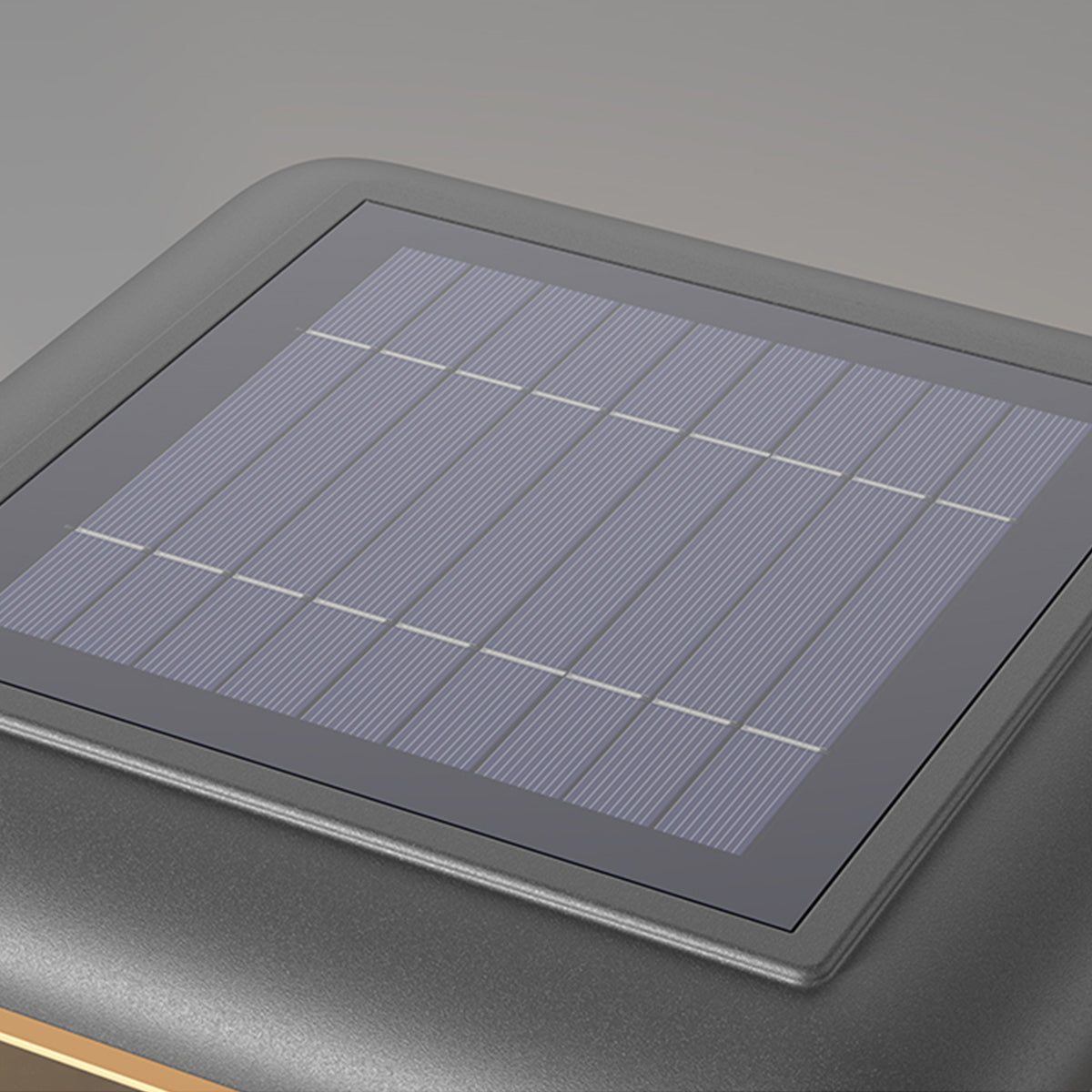 Minimalist Square Outdoor Pillar Light — Stainless Steel & PE, LED, Solar or Hardwired, IP65, 3000K, Multiple Sizes