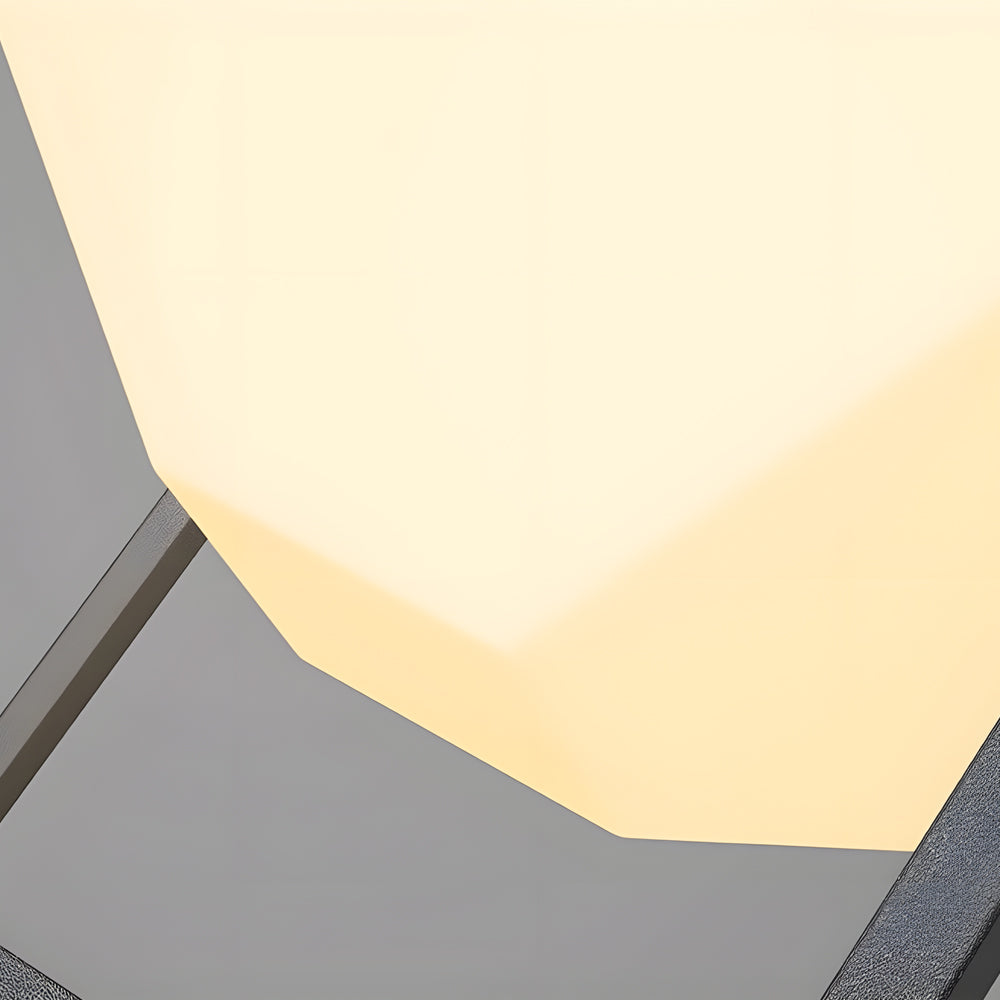 Waterproof Stainless Steel Square Pillar Light