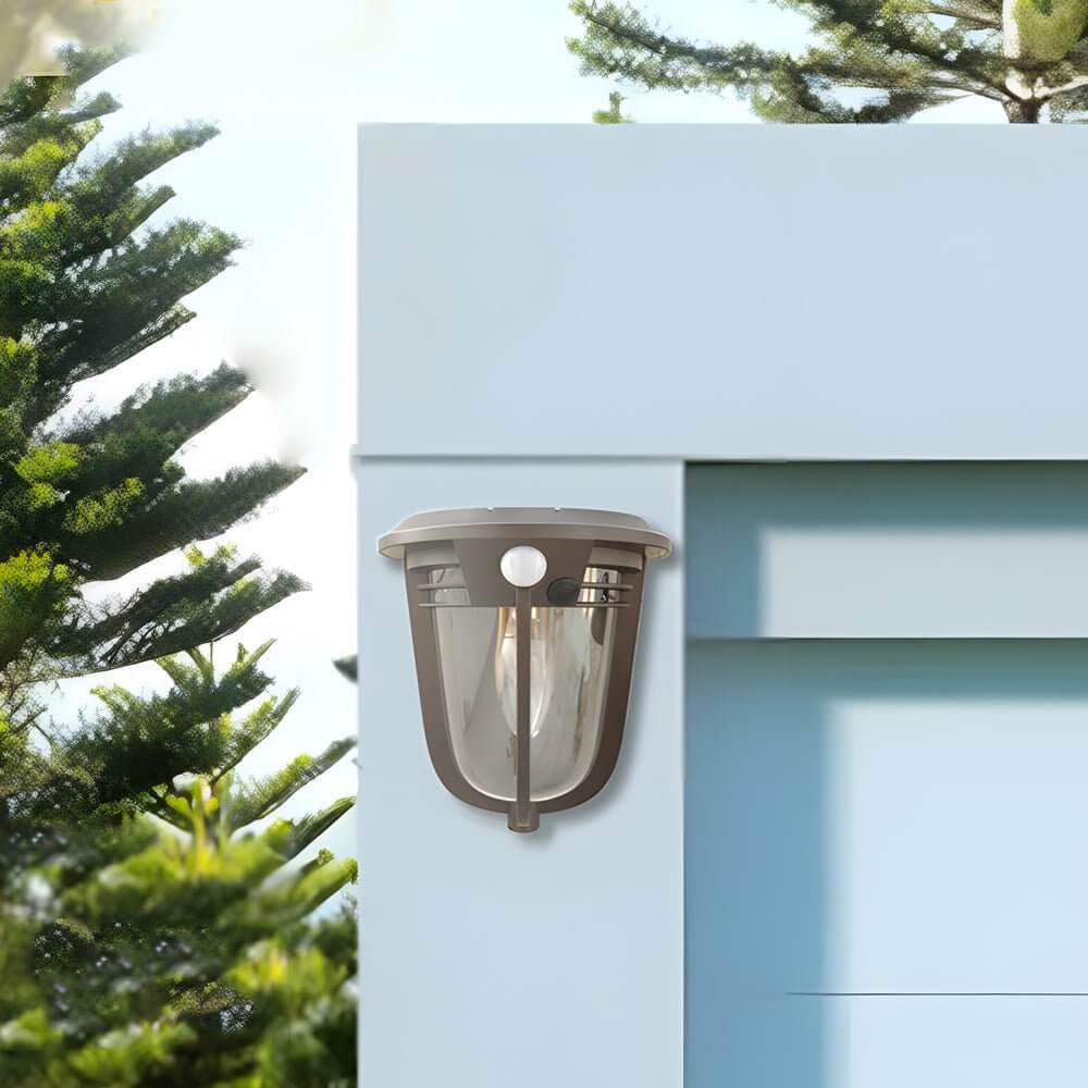solar wall light with motion sensor 2 pack