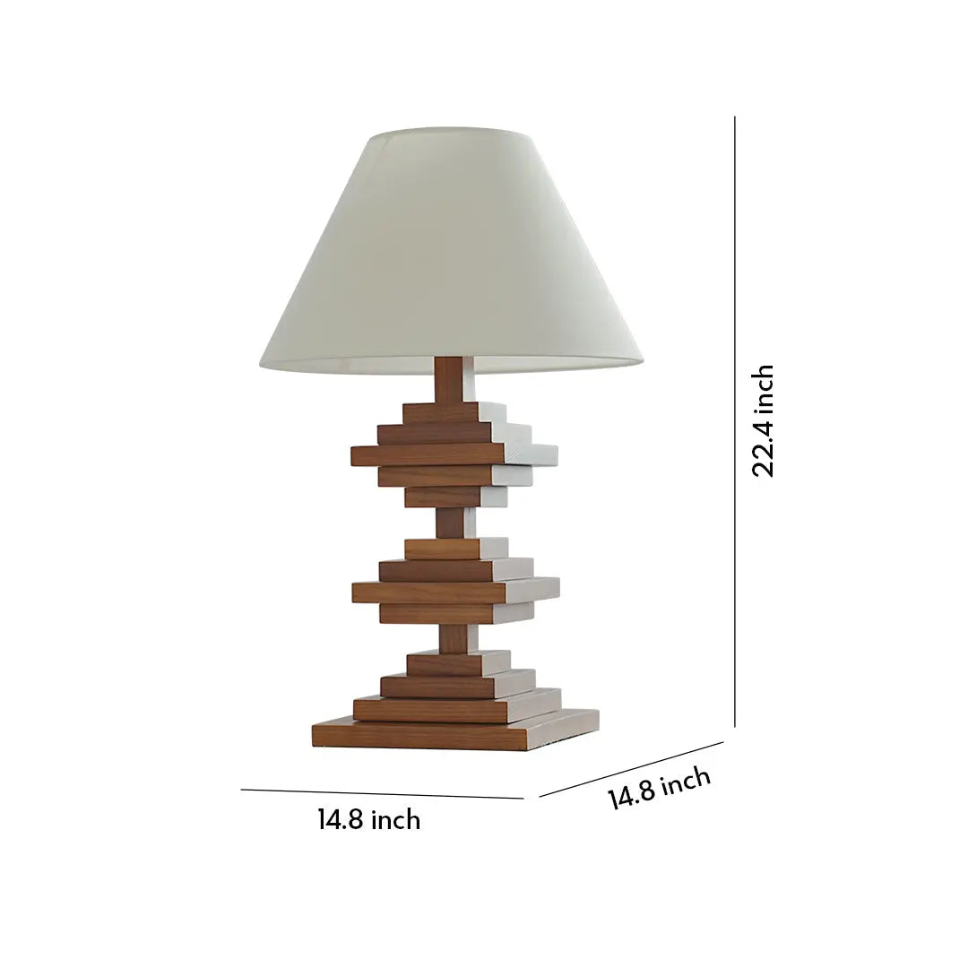 American Retro Solid Wood Table Lamps - Full-Spectrum Lighting Luxe