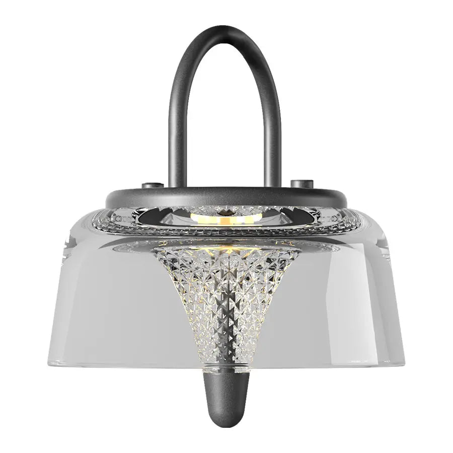 Solar-Powered Clear LED Pendant Lights Luxe