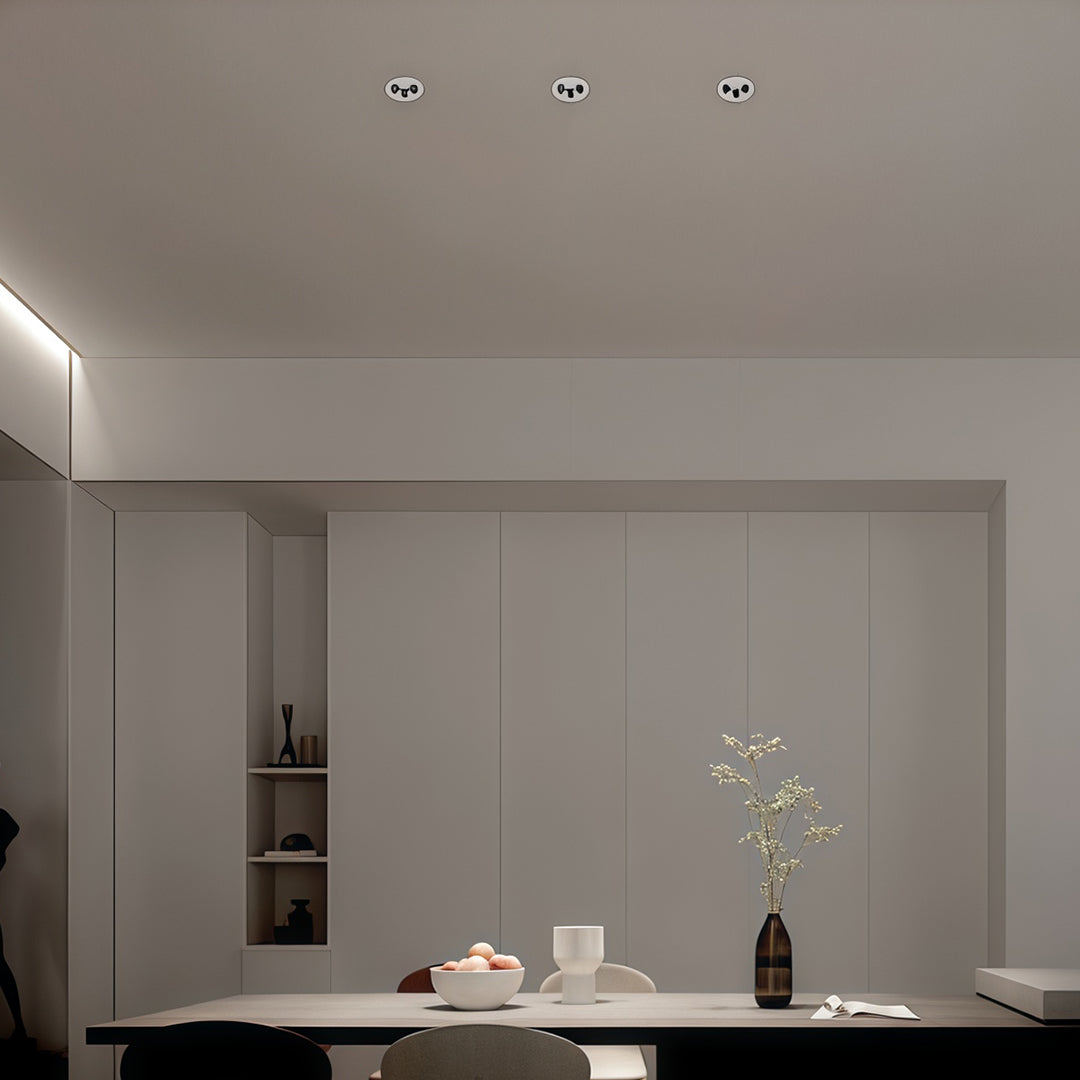 Deep Recessed COB Full-Spectrum Accent Spotlight — Aluminum & Acrylic, 7W / 10W, 3000K / 4000K, 60mm, 30° Adjustable
