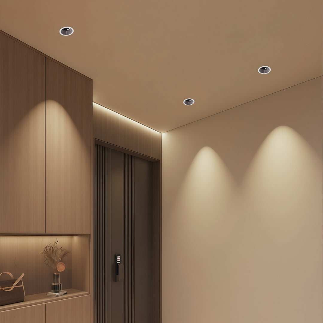 High CRI Deep Recessed Full-Spectrum Accent Spotlights for Home