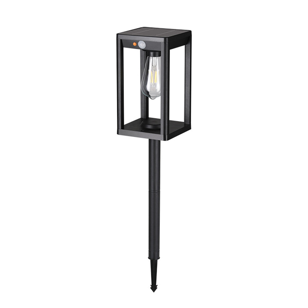 Minimalist Solar LED Path Light — Aluminum, IP55, Motion Sensor, Three-Color Dimming, 2000mAh, 22.8" & 30.7"