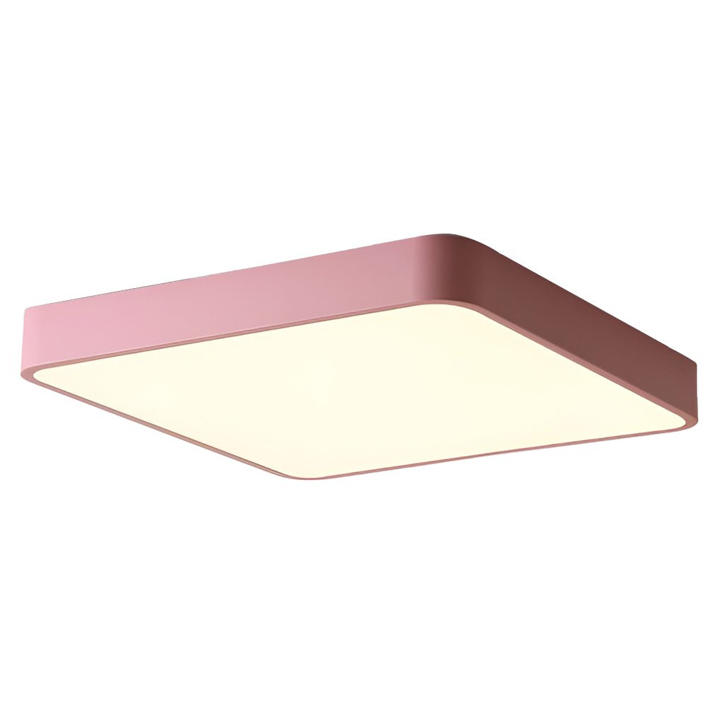 square led flush mount light for kids rooms and living spaces ceiling lighting for bedrooms and playrooms