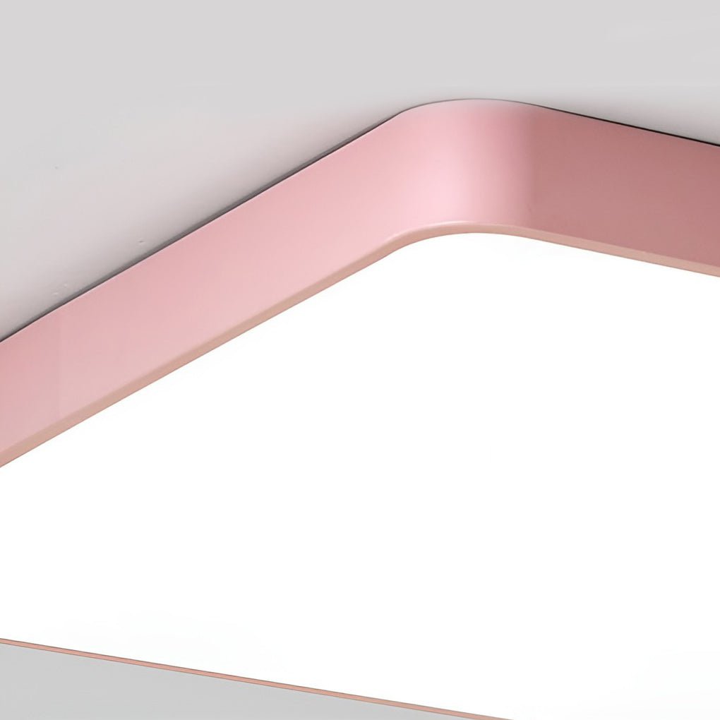 square led flush mount light for kids rooms and living spaces ceiling lighting for bedrooms and playrooms