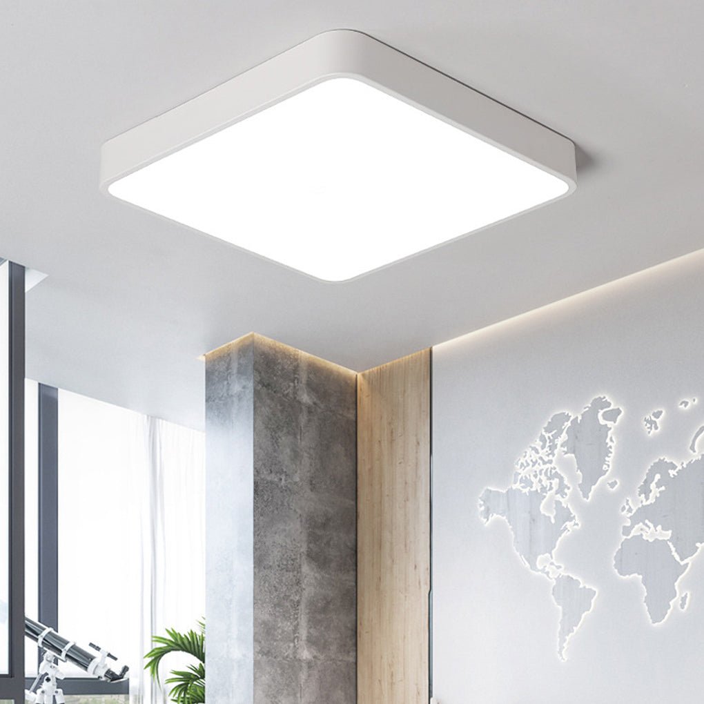 square led flush mount light for kids rooms and living spaces ceiling lighting for bedrooms and playrooms