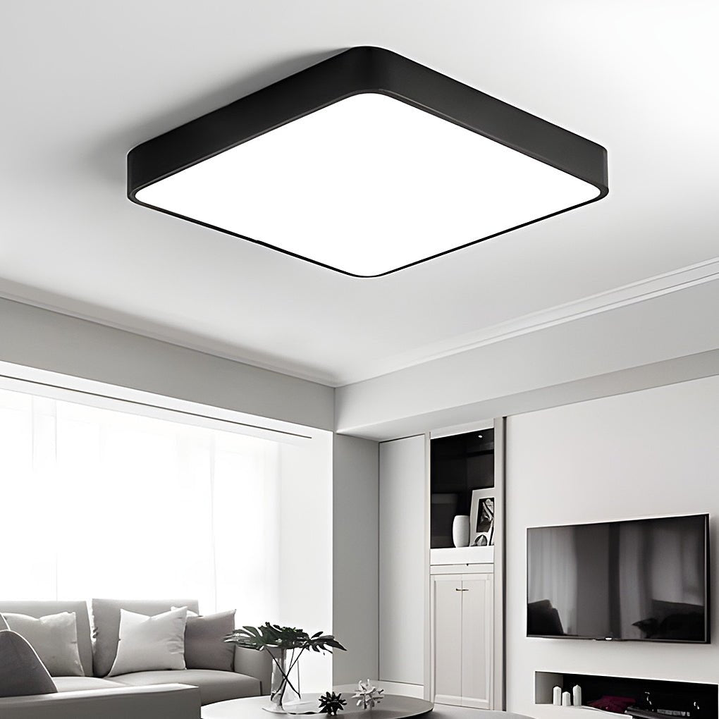 square led flush mount light for kids rooms and living spaces ceiling lighting for bedrooms and playrooms