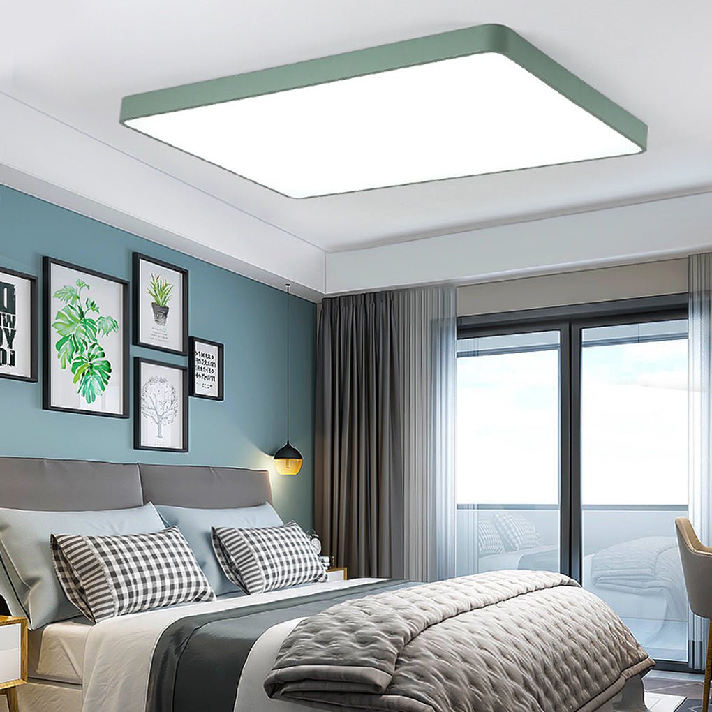square led flush mount light for kids rooms and living spaces ceiling lighting for bedrooms and playrooms