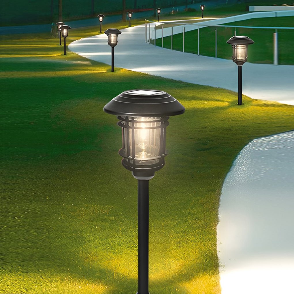 stainless steel and glass outdoor solar lights built to last