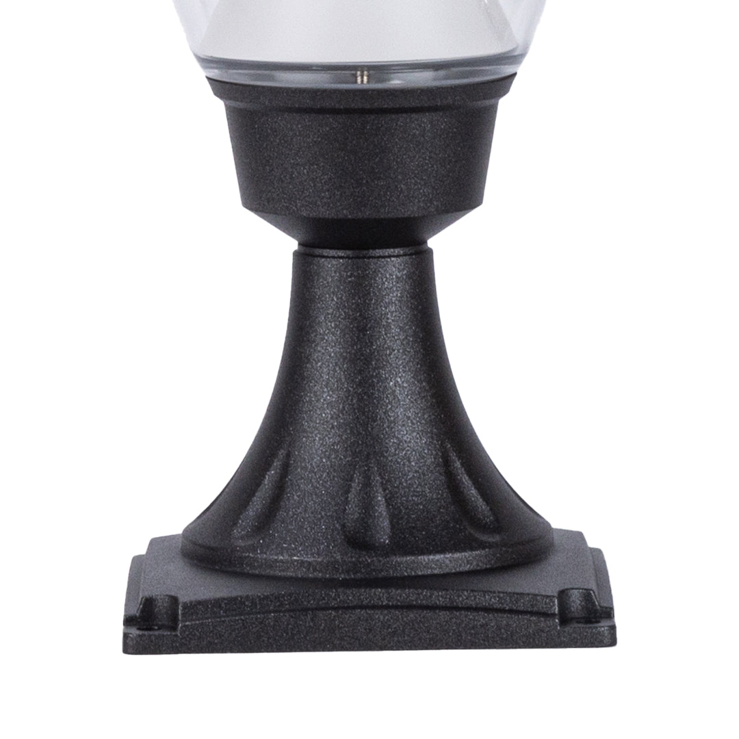 Modern Minimalist Bollard Path Light — Die-Cast Aluminum, 8W OSRAM LED, 3000K, IP65, Three Height Options (11", 11.8", 23.6")