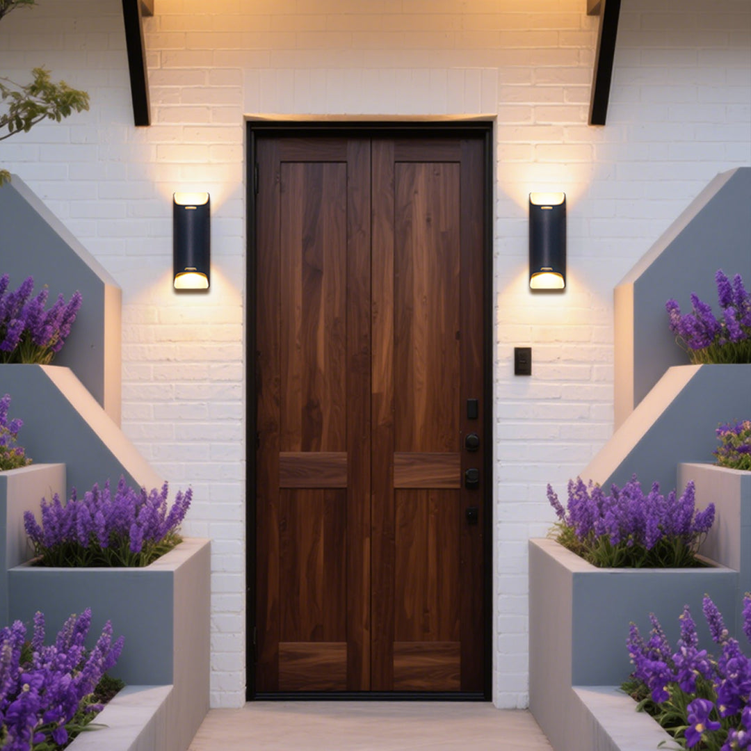 Modern Waterproof LED Up and Down Outdoor Wall Lights