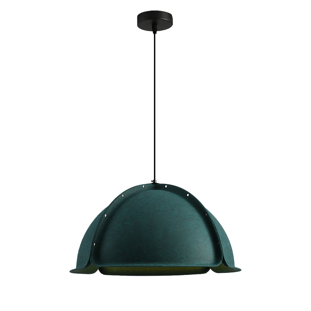 Hat-Shape PET Felt Pendant Light — Iron Frame, Adjustable Height, E27, 23.6" or 31.5"
