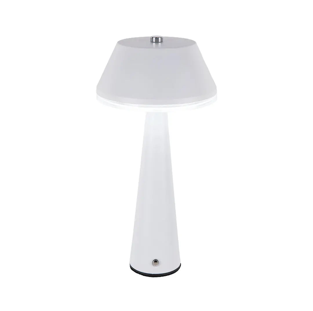 Unique Contemporary Portable Cordless Rechargeable Table Lamp Luxe
